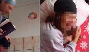 Scene cutremurătoare la Sibiu. Mamă, filmată în timp ce "scotea demonii" din fiica ei cu dizabilităţi