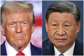 Donald Trump și Xi Jinpjng ( fotomontaj), 7 noiembrie 2024