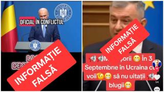 Clipuri în care se anunță intrarea României în război, puse în circulație pe net. Avertismentul MAI: Fake news