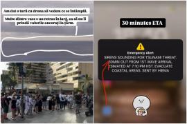 Român aflat în Hawaii, în timpul alertelor de tsunami: "Încă nu a început bătaia pe hârtie igienică"