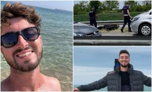 Moarte cumplită pentru un motociclist italian. După l-a lovit cu un Mercedes o româncă, l-a călcat şi un Audi