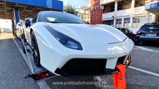 Ferrari de un sfert de milion de euro, căutat de autoritățile din Elveția, găsit la un bulgar în vama Nădlac