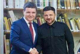 Nicușor Dan, discuție cu Zelenski: 