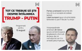INFOGRAFIE. Ce se ştie până acum despre întâlnirea Trump-Putin din Alaska. Soarta Ucrainei este pe masă