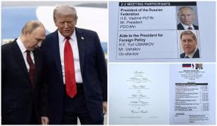 Documente guvernamentale uitate într-un hotel din Alaska dezvăluie noi detalii despre summitul Trump-Putin