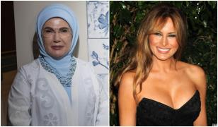 Soţia lui Erdogan îi cere Melaniei Trump să intervină în apărarea copiilor din Gaza