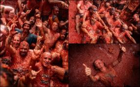 20.000 de oameni au participat la festivalul Tomatina 2025