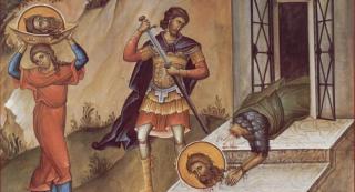 Tăierea capului Sfântului Ioan Botezătorul este prăznuită pe 29 august