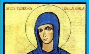7 august, Sfânta Teodora de la Sihla. Sărbătoare importantă în calendarul ortodox