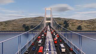 Cum va arăta cel mai lung pod suspendat din lume construit în Italia. Proiectul va fi gata în 7 ani