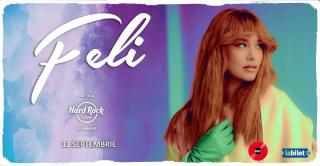 Feli susţine un concert joi, 11 septembrie, în Hard Rock Cafe din Bucureşti