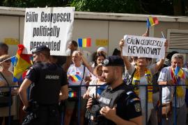 Scandal la IPJ Ilfov. Susținător al lui Georgescu, amendat după ce a devenit recalcitrant cu forţele de ordine