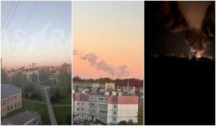 Atac masiv în Rusia. Ucrainenii au ţintit instalaţii petroliere. Ruşii susţin că au doborât 221 de drone