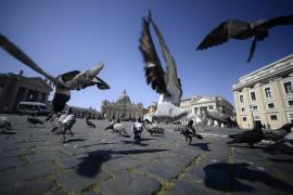 O femeie din Roma a primit interdicţia de a mai hrăni porumbei