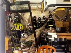 Cel puţin 25 de răniţi într-o explozie într-un bar din Madrid. Au fost afectate şi apartamentele de deasupra
