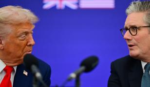Trump și Starmer, dezacord public pe tema Ucrainei
