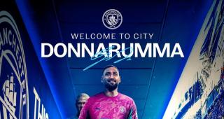 Gianluigi Donnarumma, prezentat oficial la Manchester City