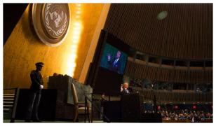 New York Post: Donald Trump pregăteşte un discurs istorc în plenul ONU