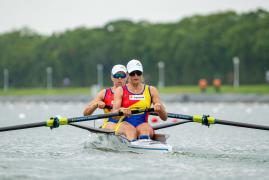 Echipajul de dublu rame feminin, aur la CM de la Shanghai
