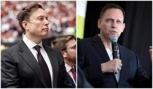 Elon Musk și Peter Thiel, în documentele Epstein publicate de democrați