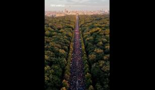 Zeci de mii de oameni au cerut la Berlin oprirea războiului din Gaza