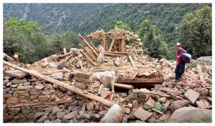 Ramasite in urma cutremurului din Afganistan