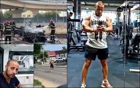 El este bărbatul de 40 de ani care a murit carbonizat în accidentul din Berceni. Ar fi vrut să se sinucidă