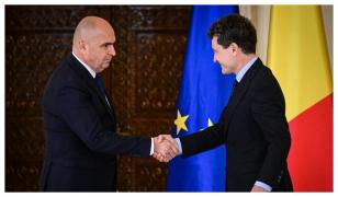 Ilie Bolojan şi Nicuşor Dan