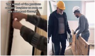 Au cumpărat o casă din anii 30 şi au început să o renoveze. 