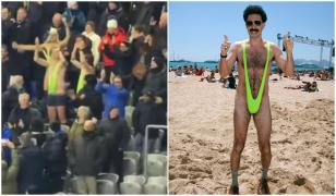 Trei suporteri belgieni, condamnaţi la închisoare în Kazahstan, după ce la un meci s-au "costumat" în "Borat"