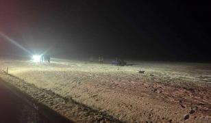 Doi bărbați au murit după ce s-au răsturnat cu maşina pe un drum județean din Dolj