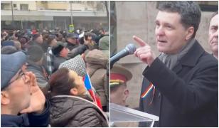 Amenzi de zeci de mii de lei pentru persoanele care l-au huiduit pe Nicuşor Dan de Ziua Unirii Principatelor