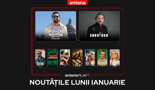 Noutățile lunii ianuarie în AntenaPLAY