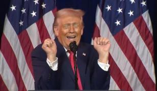 Trump îi imită şi îi ia peste picior pe sportivii transgender: "Soţia mea detestă când fac asta"