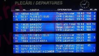 Probleme pe calea ferată Periş - Buftea, după ce muncitorii au secţionat accidental cablurile de semnalizare