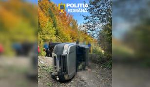 Au plecat la plimbare și nu s-au mai întors. Doi soți, găsiți morți într-o mașină răsturnată, în Braşov