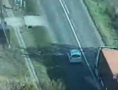 Şoferi din Mureş, amendaţi pentru depăşiri interzise. Au fost filmaţi de elicopterul Poliţiei