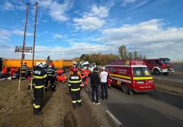 Şoferul microbuzului implicat în accidentul din Buftea, sub control judiciar. Nu mai are voie să conducă
