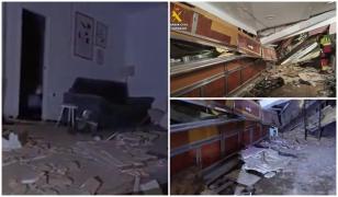 Un bar s-a prăbușit peste clienți, în Spania: zeci de oameni, prinşi sub dărâmături. 11 au ajuns la spital
