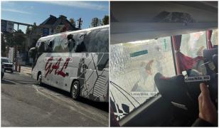 Alertă în R. Moldova: Polițist de frontieră rănit şi un autobuz lovit de un proiectil rusesc, la PTF Palanca