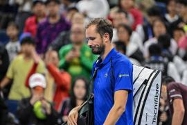 Reacţia lui Daniil Medvedev, după ce a fost descalificat de la Beijing: 