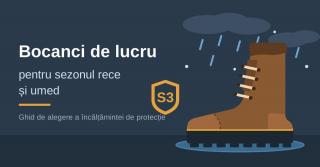 (P) Cum alegi bocancii de lucru potriviți pentru sezonul rece și umed