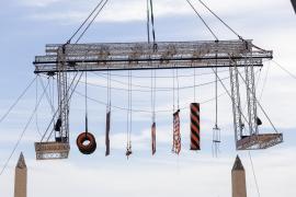 În această seară, la Power Couple, proba de cuplu îi va purta... în al șaptelea cer