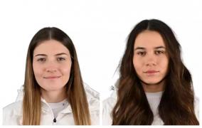 Henrietta Bartalis (stânga) şi Kata Mandel reprezintă România în proba de snowboard la Jocurile Olimpice de iarnă 2026