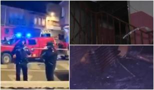 Cinci tineri au murit într-un incendiu la un bloc din Spania, după ce au rămas blocați în pod