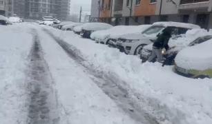 Revin ninsorile în București. Minimele ajung la - 2 grade