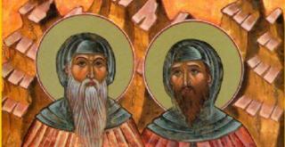 6 februarie, Sfinţii Varsanufie cel Mare şi Ioan Profetul. Sărbătoare importantă în calendarul ortodox