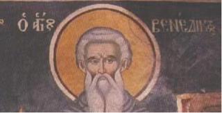 14 martie, Sfântul Benedict din Nursia. Sărbătoare importantă în calendarul ortodox