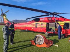 Două Black Hawk, trimise în Maramureş şi Satu Mare. Un incendiu violent a mistuit 50 de hectare de pădure