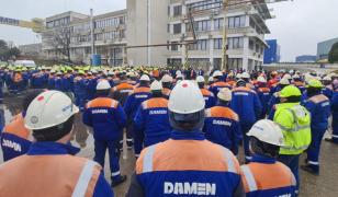 BNS: Şantierul Naval Mangalia, în faliment. Angajaţii îşi pierd locurile de muncă după decizia Damen Shipyards